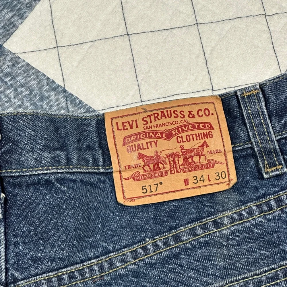 Levi's 517 Boot Cut Red Tab Men's Jeans *33x30 Circa 2010 Made in Mexico